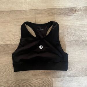 NEW Anine Bing black sport bra